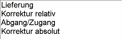 2. Liste Akt. 45.00 Ltr./ 30.00 Fl.