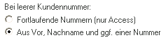 14. Kundennummern