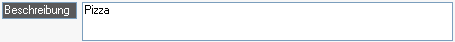 6. Eingabefeld Beschreibung